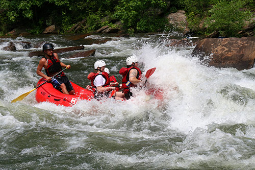 rafting